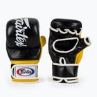 Fairtex Super Sparring Grappling Handschuhe schwarz/gelb