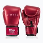Boxhandschuhe Fairtex Metallic Boxing red