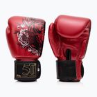 Fairtex Golden Jubilee rote Boxhandschuhe
