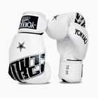 Boxhandschuhe YOKKAO Lettering Boxing white