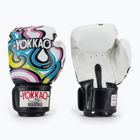 Herren Boxhandschuhe YOKKAO Flames weiß
