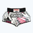 Trainingsshorts Herren YOKKAO Power Muay Thai white
