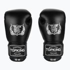 Top King Muay Thai Ultimate schwarze Boxhandschuhe