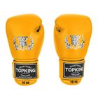 Top King Muay Thai Ultimate gelbe Boxhandschuhe