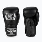 Top King Muay Thai Super Air Boxhandschuhe schwarz
