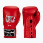 Top King Muay Thai Pro rote Boxhandschuhe