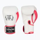 Top King Boxing Reborn weiß/rosa Boxhandschuhe