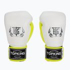 Top King Boxing Reborn Boxhandschuhe weiß/gelb