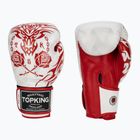 Top King Boxing Dragon rot/weiße Boxhandschuhe