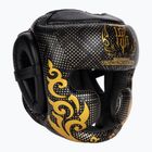 Top King Kanok schwarzer Boxerhelm