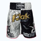 Top King Kickboxing Trainingsshorts schwarz/weiss