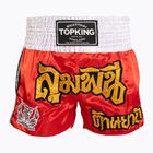 Top King Thai Boxing Trainingsshorts rot/weiß