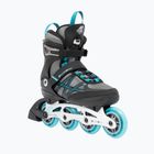 Damen-Inlineskates K2 Alexis 80 Alu grey/cyan