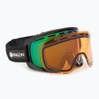 Skibrille DRAGON D1 OTG icon green/lumalens green ion+lumalens amber
