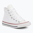 Converse Chuck Taylor All Star Classic Hi optisch weiße Turnschuhe