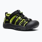 Kinder-Sandalen KEEN Newport H2 black/lime green