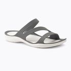 Crocs Swiftwater Sandal W smoke/weiß Damen Flip-Flops