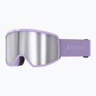 Skibrille Atomic Four HD lavender/silver hd