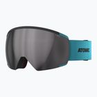 Atomic Redster HD teal blau/silber hd Skibrille