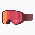 Skibrille Atomic Savor M Stereo maroon/red stereo