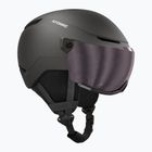 Kinder-Skihelm Atomic Revent Visor Jr black/red flash