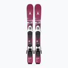 Kinder-Alpinski mit Bindung Atomic Maven Jr 70-90 + C5 GW berry