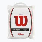 Griffbänder für Tennisschläger Wilson Pro Overgrip 12 Stk. white