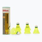 Wilson Smashstar Federbälle 6 Stk. gelb