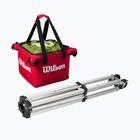 Tasche für Tennisbälle Wilson Teaching Cart Bag red