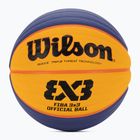 Wilson Fiba 3x3 Spiel blau/gelb Basketball Größe 6