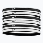 Nike Tipped Swoosh Sport 2.0 Stirnbänder 6 Stück schwarz und weiß N1002021-176