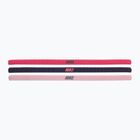 Kopfband Nike Elastic Headbands 2.0 3 Stk. sPaark/gridiron/pink glaze