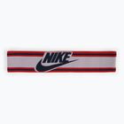 Herren Nike Elastisches Stirnband weiß und rot N1003550-123