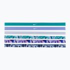 Nike Stirnbänder bedruckt 6 Stück grün/violett N0002545-322