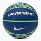 Basketball Nike Everyday Playground 8P Graphic Deflated deep royal blue/vapor green/white Größe 4
