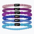 Haargummis Nike Flex Hair Tie 6 Stk. elemental pink/bold berry/white