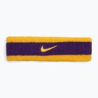 Kopfband Nike Swoosh Headband university gold/court purple/university gold