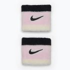 Kopfband Nike Swoosh Wristbands pink foam/coconut milk/black