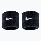 Schweißbänder Nike Swoosh Classic Wristbands 2 Stk. black/white