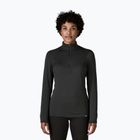 Women's Patagonia Cap Thermal Gewicht Zip Neck Sweatshirt schwarz