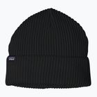 Patagonia Fishermans Rolled Beanie Wintermütze schwarz