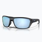 Oakley Split Shot mattschwarz/prizm tiefes Wasser polarisierte Sonnenbrille