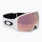 Skibrille Oakley Flight Tracker L matte white/prizm rose gold iridium