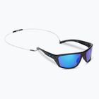 Oakley Split Shot mattschwarz/prizm sapphire polarisierte Sonnenbrille