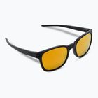 Oakley Ojector mattschwarz/prizm 24k polarisierte Sonnenbrille