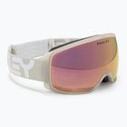 Skibrille Oakley Flight Tracker M matte b1b cool grey/prizm rose gold iridium