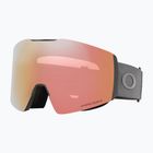 Skibrille Oakley Fall Line L matte forged iron/prizm rose gold iridium