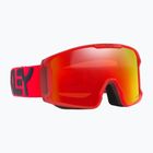 Oakley Line Miner matte b1b redline/prizm Fackel Iridium Skibrille