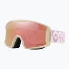 Oakley Line Miner M Fliegenpilz Dualität / Prizm Schnee Rose Skibrille