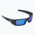 Oakley Gascan blau Stahl/Prizm Saphir Sonnenbrille